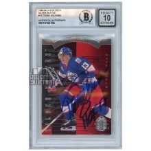 Teemu Selanne 1993-94 Upper Deck Silver Skates "HOF 17" Autograph Card R2 BAS 10
