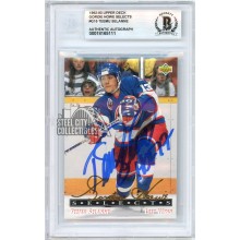 Teemu Selanne 1992-93 Upper Deck "HOF 17" Gordie Howe Selects Autograph Rookie Card #G15 BAS