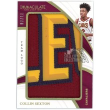 Collin Sexton 2018-19 Panini Immaculate Team Logo Rookie Patch Card #JP-CSX 7/11