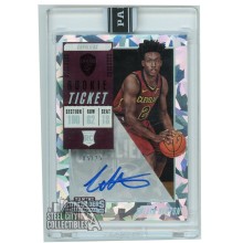 Collin Sexton 2018-19 Panini Contenders Rookie Ticket Cracked Ice Autograph Card #124 05/25