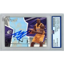 Shaquille O'Neal 2003-04 Upper Deck SPX Autograph Card #36 PSA/DNA