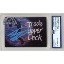 Shaquille O'Neal 1992-93 Upper Deck Trade Card Autograph Rookie Card #1a PSA/DNA (Blue)