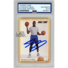 Shaquille O'Neal 1993 Classic Draft Picks Flashbacks Autograph Card #104 PSA/DNA