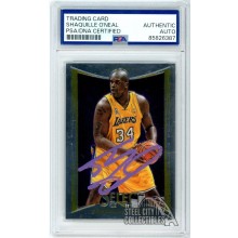 Shaquille O'Neal 2012-13 Panini Select Autograph Card #142 PSA/DNA (Purple)