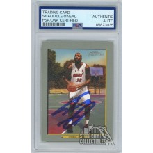 Shaquille O'Neal 2006 Topps Turkey Red Autograph Card #40 PSA/DNA
