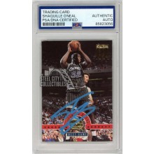 Shaquille O'Neal 1994-95 Skybox Best Game Autograph Card #69 PSA/DNA (Blue)