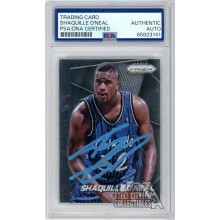 Shaquille O'Neal 2014-15 Panini Prizm Autograph Card #228 PSA/DNA (Light Blue)