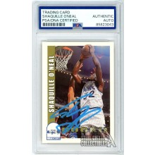Shaquille O'Neal 1993 Skybox International Rookie Auto Card PSA/DNA (Light Blue)