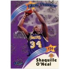 Shaquille O'Neal 1997-98 Fleer Ultra Star Power Card #4