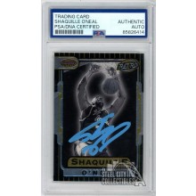 Shaquille O'Neal 1997 Topps Bowman's Best Retro Auto Card PSA/DNA (Light Blue)