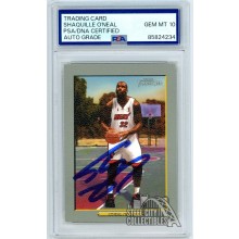 Shaquille O'Neal 2006 Topps Turkey Red Autograph Card #40 PSA/DNA 10