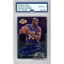 Shaquille O'Neal 2012-13 Panini Brilliance Autograph Card #229 PSA/DNA 10