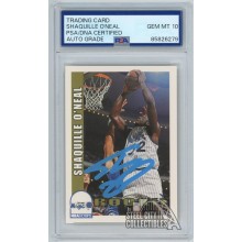 Shaquille O'Neal 1993 Skybox International RC Auto Card PSA/DNA 10 (Light Blue)