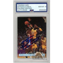 Shaquille O'Neal 1993-94 Classic Draft Picks Autograph Card #LP9 /74,500 PSA/DNA 10