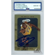 Shaquille O'Neal 1997-98 Upper Deck SP Authentic Autograph Card #66 PSA/DNA 10