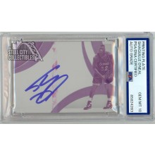 Shaquille O'Neal 2021-22 Panini Immaculate Magenta Autograph Printing Plate Card #53 1/1 PSA/DNA 10
