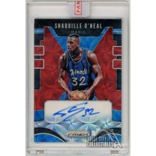 Shaquille O'Neal 2019-20 Panini Prizm Red Prizm Autograph Card #SG-SON