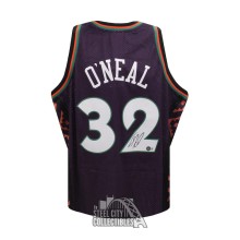 Shaquille O'Neal Autographed 1995 All Star Mitchell & Ness Basketball Jersey - BAS (L)