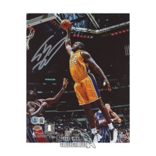 Shaquille O'Neal Autographed Los Angeles Lakers 8x10 Basketball Photo - BAS (Slam Dunk)