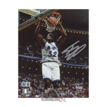 Shaquille O'Neal Autographed Orlando Magic 8x10 Basketball Photo - BAS (Dunk)