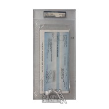 Sharon Stone Autographed Check - PSA/DNA
