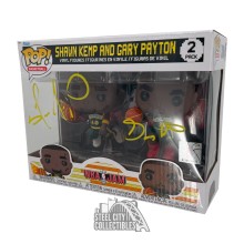 Shawn Kemp & Gary Payton Seattle Dual NBA Jam 2-Pack Funko Pop - BAS (Damaged Autos)