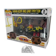Shawn Kemp & Gary Payton Seattle Dual NBA Jam 2-Pack Funko Pop - BAS