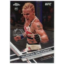 Valentina Shevchenko 2017 Topps Chrome Rookie Card #83