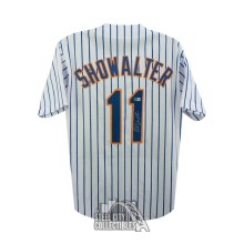 Buck Showalter Autographed New York Custom White Baseball Jersey - BAS