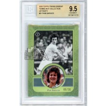 Pam Shriver 2020 Topps Transcendent Tennis VIP Green Card #31 /20 BGS 9.5