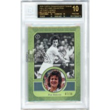Pam Shriver 2020 Topps Transcendent Tennis VIP Green Card #31 /20 BGS 10 Black Label