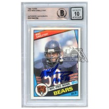 Mike Singletary 1984 Topps "HOF 98" Autograph Card #232 BAS 10