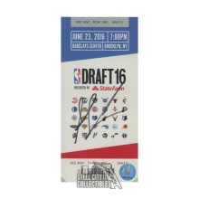 Skal Labissiere Autographed 2016 NBA Draft Ticket - NBA