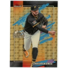 Paul Skenes 2026 Topps Finest Uncommon Superfractor Card #110 1/1
