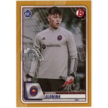 Gabriel Slonina 2020 Bowman MLS Gold Rookie Card #70 /50