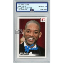 Will Smith 2007 Spotlight Tribute Autograph Card #30 PSA/DNA 10 (Blue)
