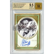 Stan Smith 2020 Topps Transcendent Tennis HOF Autograph Card #TCA-SS /25 BGS 9.5