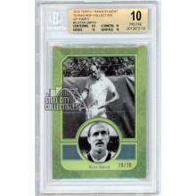 Stan Smith 2020 Topps Transcendent Tennis VIP Green Card #9 /20 BGS 10