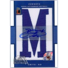 Emmitt Smith 2008 Topps Letterman Letter Patch Autograph Card #AP-ES 4/4