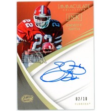 Emmitt Smith 2018 Panini Immaculate Collegiate Ink Auto 2/10