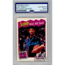 Will Smith 1991-92 NBA Hoops Autograph Card #325 PSA/DNA Authentic (Light Blue)