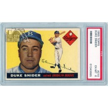 Duke Snider 1955 Topps Card #210 PSA 6 EX-MT