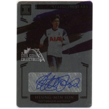 Heung-Min Son 2020-21 Panini Impeccable Stainless Stars Autograph Card #SS-HMS 18/25