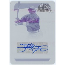 Sammy Sosa 2021 Panini National Treasures Printing Plate Autograph Card #S-SS 1/1