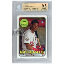 Juan Soto 2018 Topps Heritage Chrome Rookie Card #THC-502 397/999 BGS 9.5