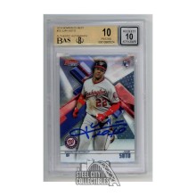 Juan Soto 2018 Bowman's Best Autograph Rookie Card #29 BGS 10 Pristine BAS 10