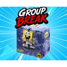 2025 Topps Chrome Spongebob Sapphire Edition Box -- Random Pack Group Break #6 -- Mikey