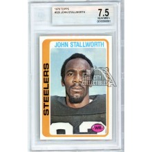 John Stallworth 1978 Topps Football Rookie Card #320 BGS 7.5