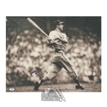 Stan Musial HOF 69 Autographed St. Louis 16x20 Photo - PSA/DNA (Sepia, Horizontal)