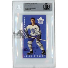 Allan Stanley 1994-95 Parkhurst Tall Boys Autograph Card #115 BAS